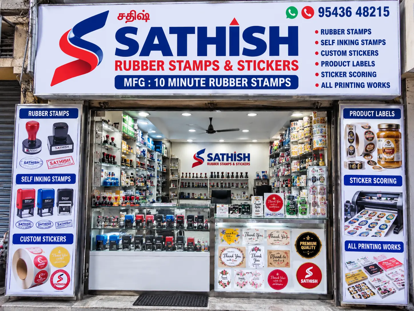 Sathish Rubber Stamps and Stickers