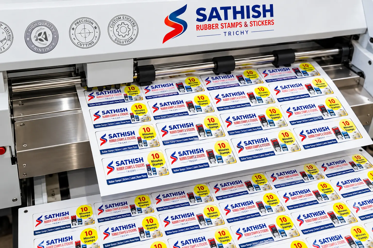 Sticker scoring job work