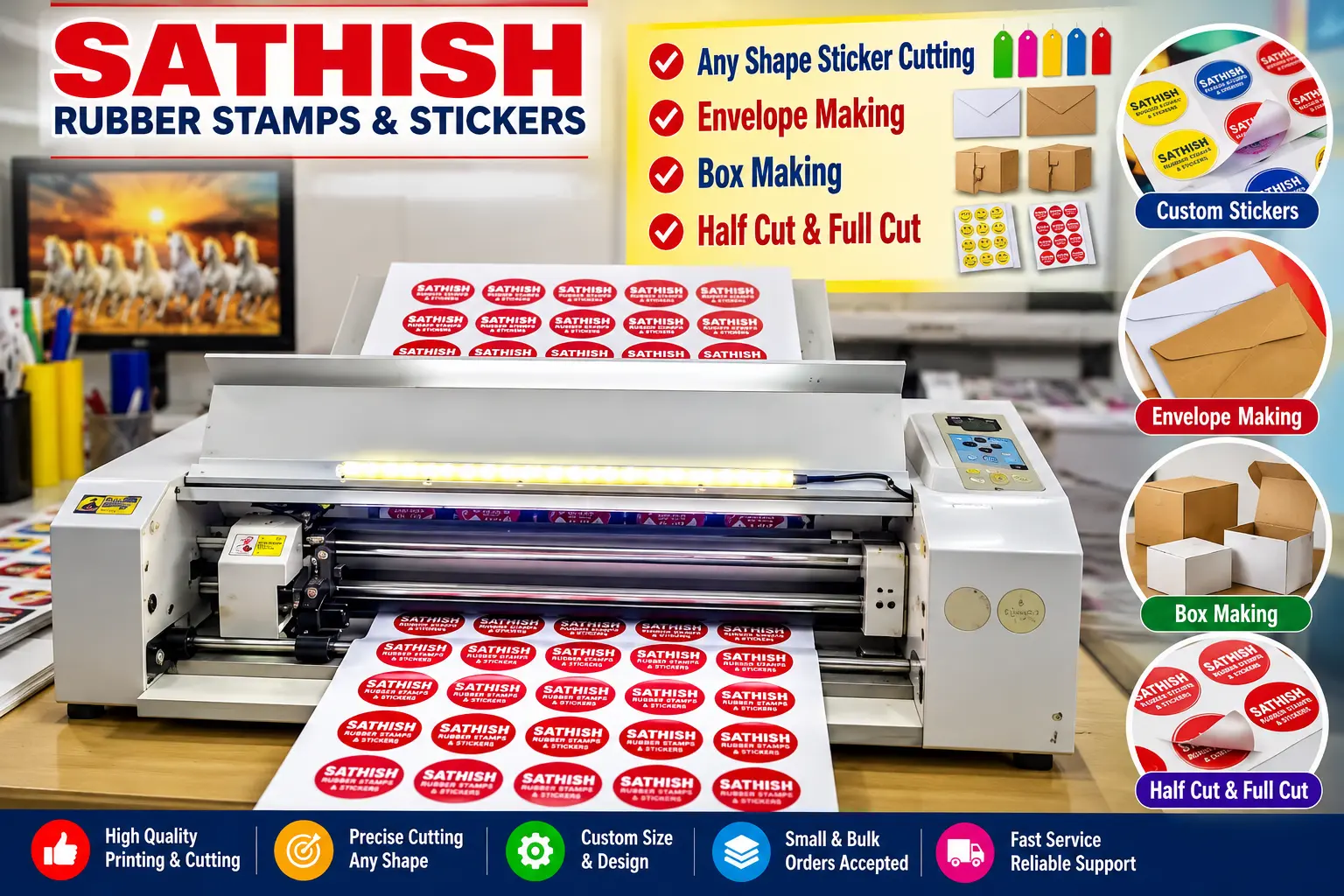 Sticker scoring job work