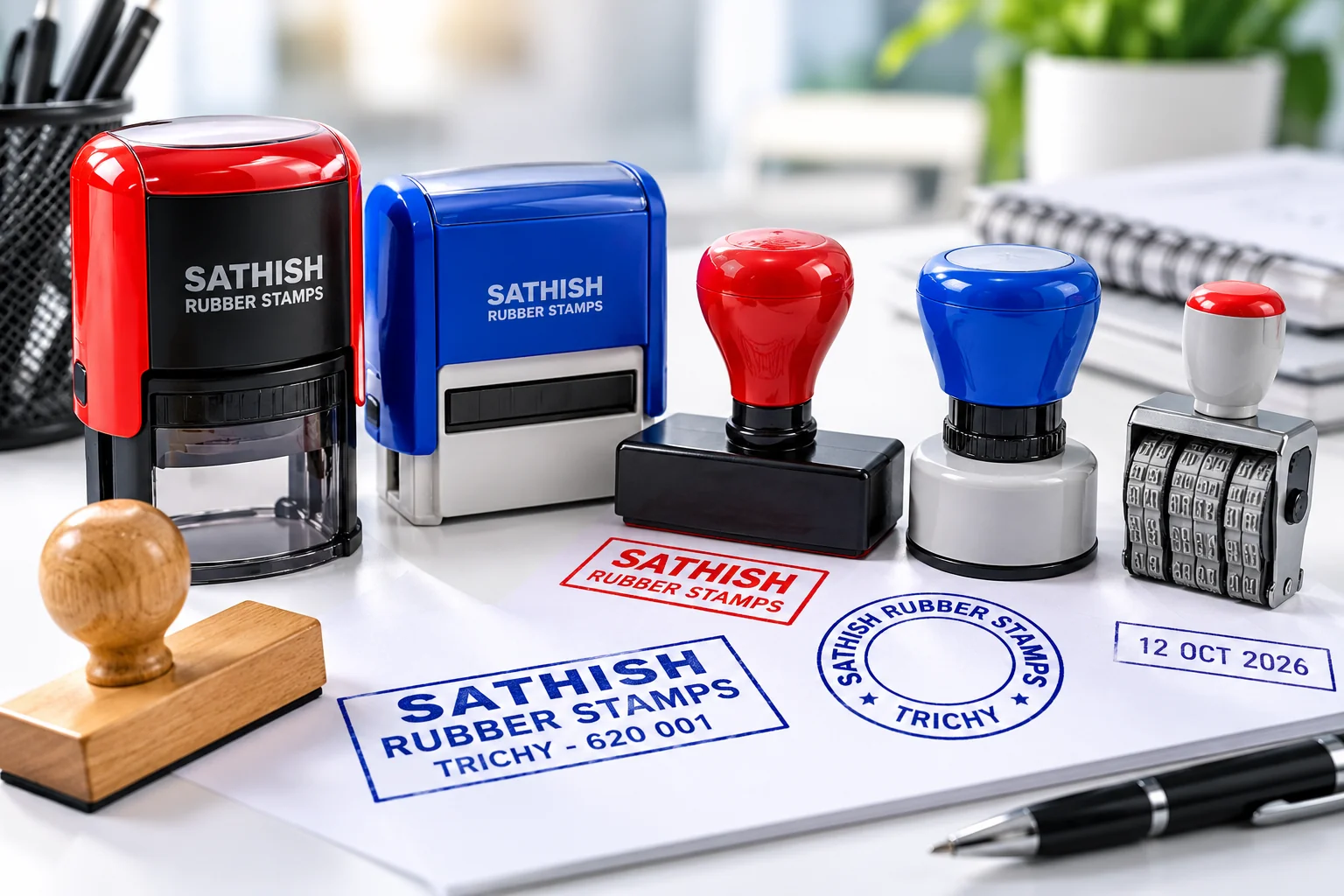 Custom Rubber Stamp Manufacturing